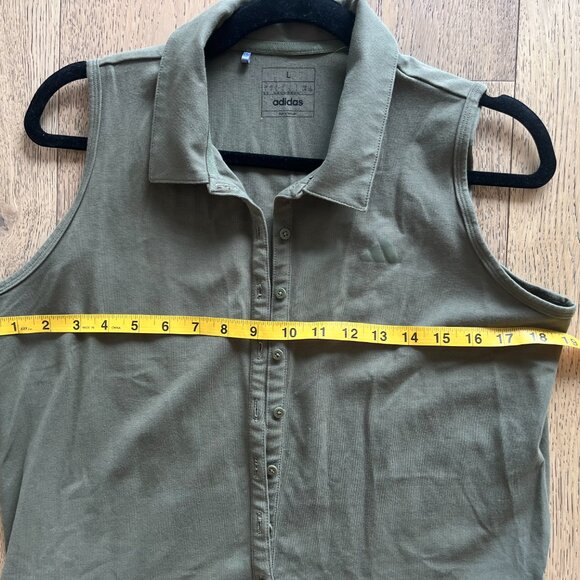 Adidas Golf Romper in Army Green - Size Large - Picture 6 of 7